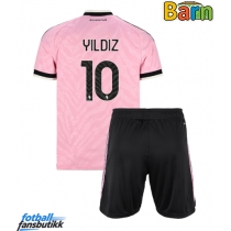 Juventus Kenan Yildiz #10 Bortedraktsett Barn 2026-27 Kortermet (+ Korte bukser)